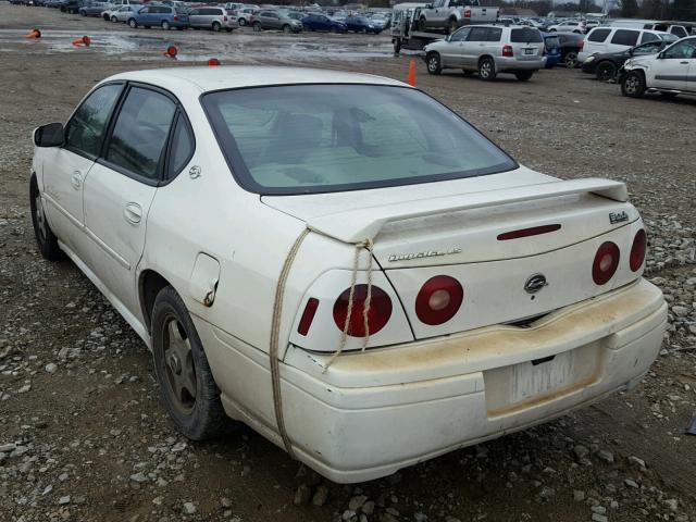 2G1WH52K749418932 - 2004 CHEVROLET IMPALA LS WHITE photo 3