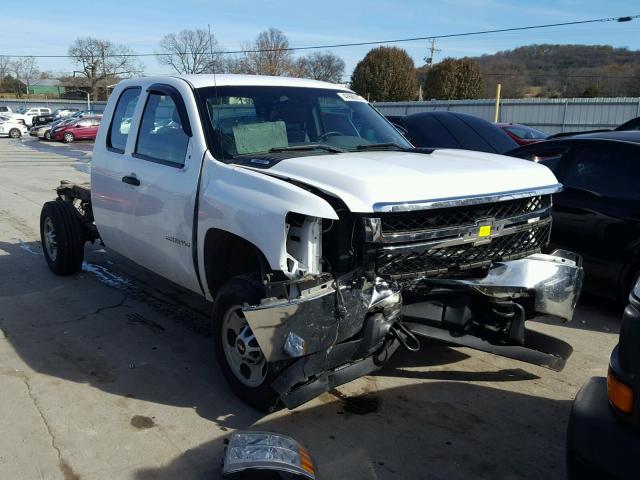 1GC2CVCG5CZ106868 - 2012 CHEVROLET SILVERADO WHITE photo 1