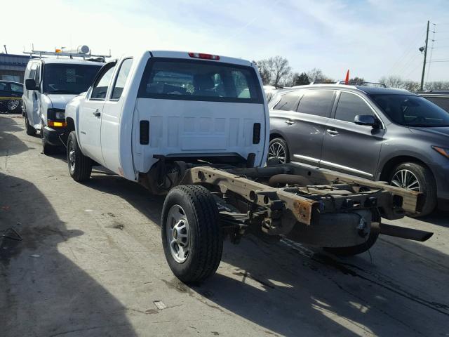 1GC2CVCG5CZ106868 - 2012 CHEVROLET SILVERADO WHITE photo 3