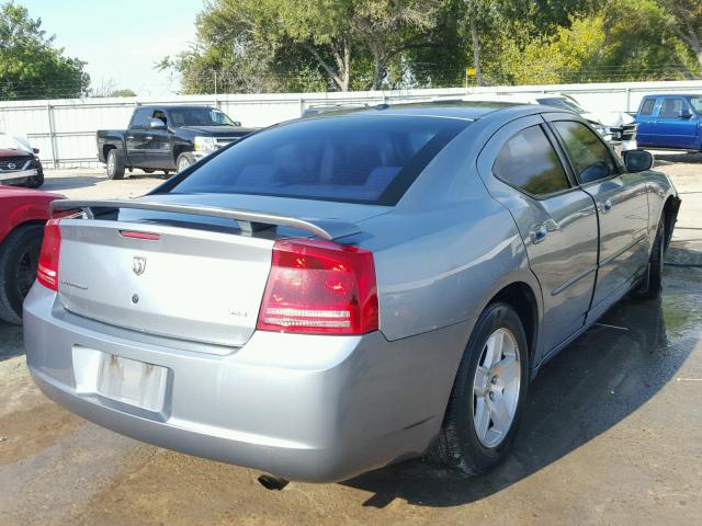 2B3KA43G76H401203 - 2006 DODGE CHARGER SE GRAY photo 4