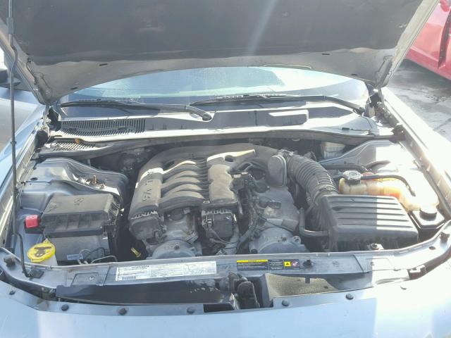 2B3KA43G76H401203 - 2006 DODGE CHARGER SE GRAY photo 7