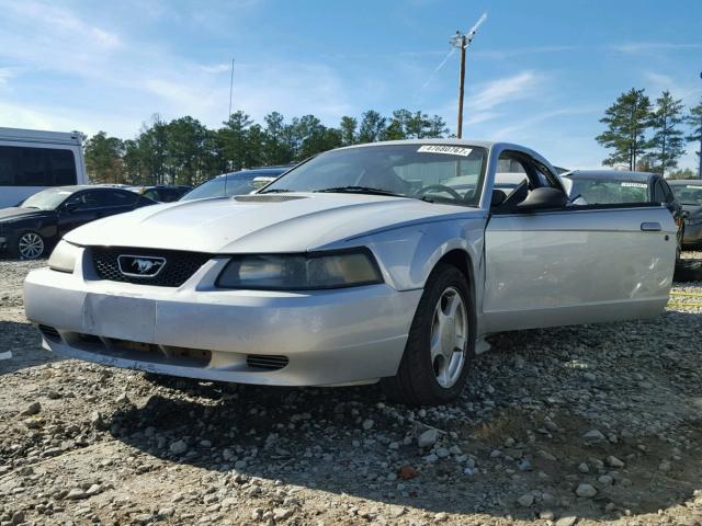 1FAFP40422F135597 - 2002 FORD MUSTANG SILVER photo 2