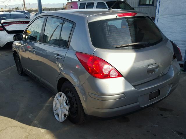 3N1BC1CP0CK803342 - 2012 NISSAN VERSA S SILVER photo 3