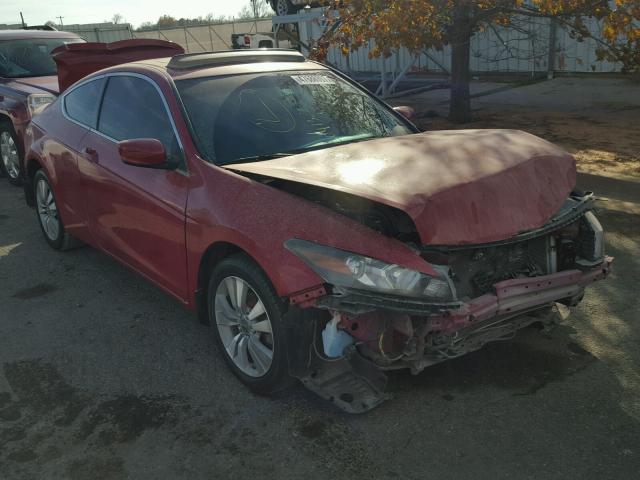 1HGCS1B86AA004132 - 2010 HONDA ACCORD EXL RED photo 1