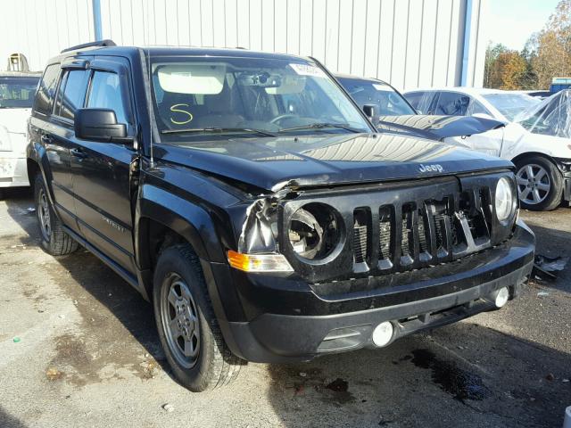 1C4NJPBA3ED652967 - 2014 JEEP PATRIOT SP BLACK photo 1