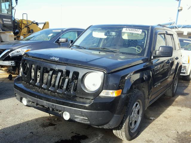 1C4NJPBA3ED652967 - 2014 JEEP PATRIOT SP BLACK photo 2