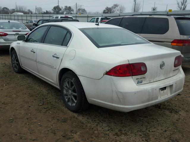 1G4HD57286U249283 - 2006 BUICK LUCERNE CX WHITE photo 3