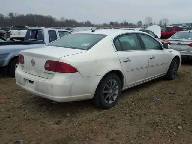 1G4HD57286U249283 - 2006 BUICK LUCERNE CX WHITE photo 4