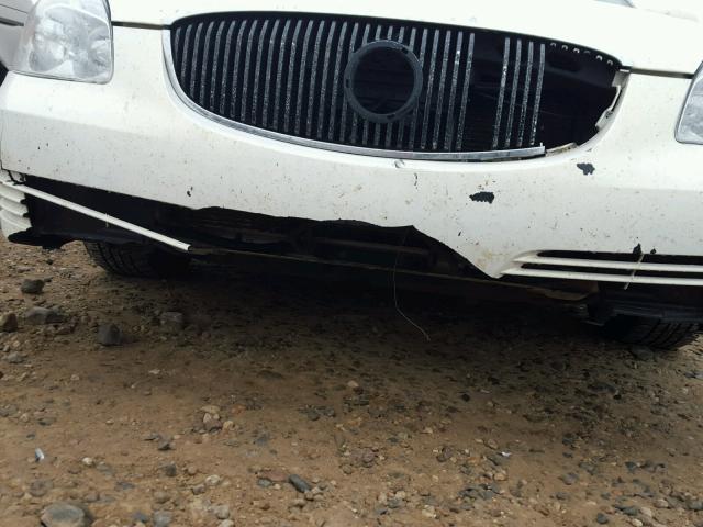 1G4HD57286U249283 - 2006 BUICK LUCERNE CX WHITE photo 9