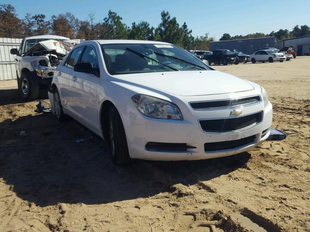 1G1ZA5E06AF146100 - 2010 CHEVROLET MALIBU LS WHITE photo 1