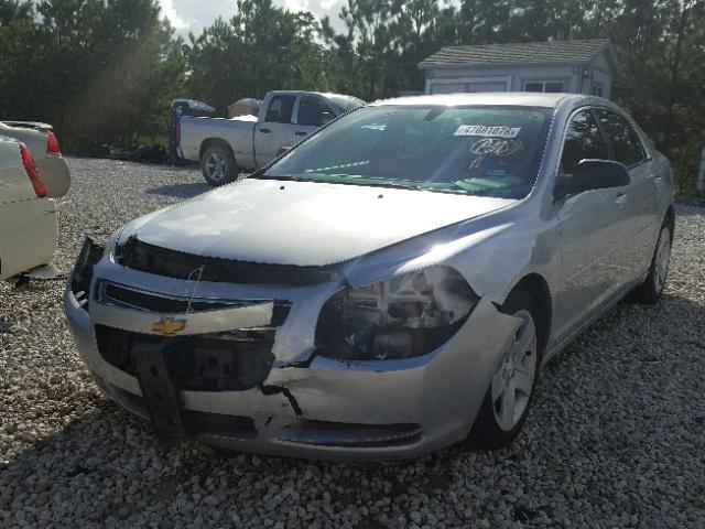1G1ZG57B39F206875 - 2009 CHEVROLET MALIBU LS Gümüş foto 2