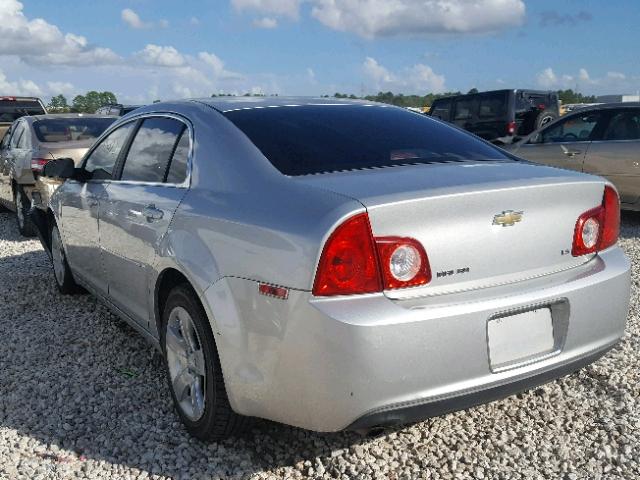 1G1ZG57B39F206875 - 2009 CHEVROLET MALIBU LS Gümüş foto 3