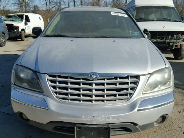 2C8GF68494R592564 - 2004 CHRYSLER PACIFICA SILVER photo 9