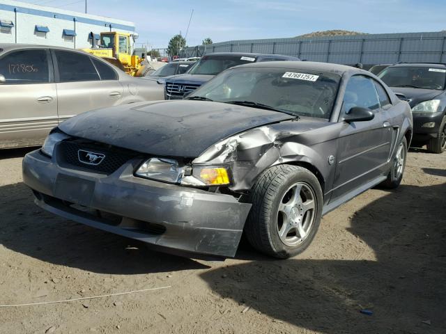 1FAFP40614F158213 - 2004 FORD MUSTANG GRAY photo 2