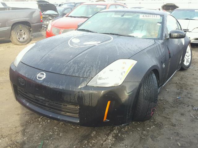 JN1AZ34DX5M606448 - 2005 NISSAN 350Z COUPE BLACK photo 2