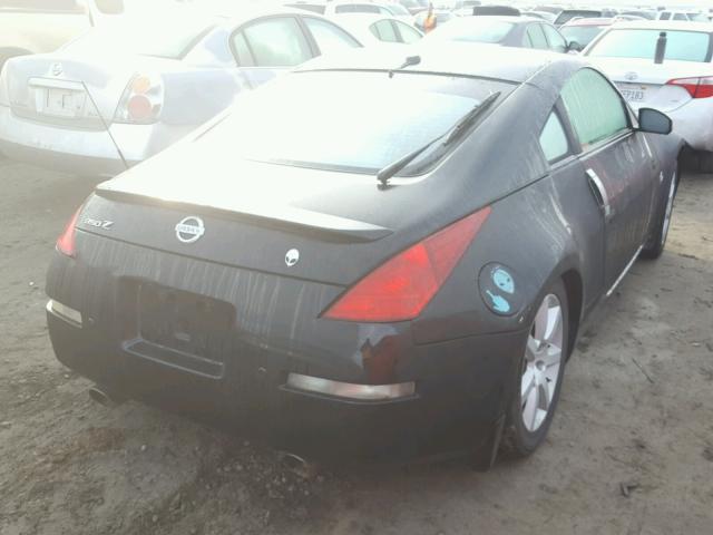 JN1AZ34DX5M606448 - 2005 NISSAN 350Z COUPE BLACK photo 4