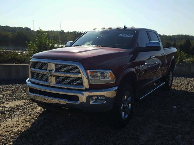 3C6UR5FJ2FG603354 - 2015 RAM 2500 LARAM RED photo 2