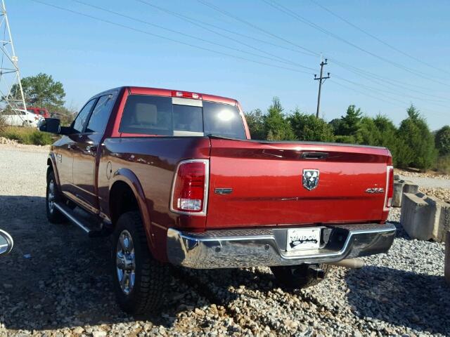 3C6UR5FJ2FG603354 - 2015 RAM 2500 LARAM RED photo 3