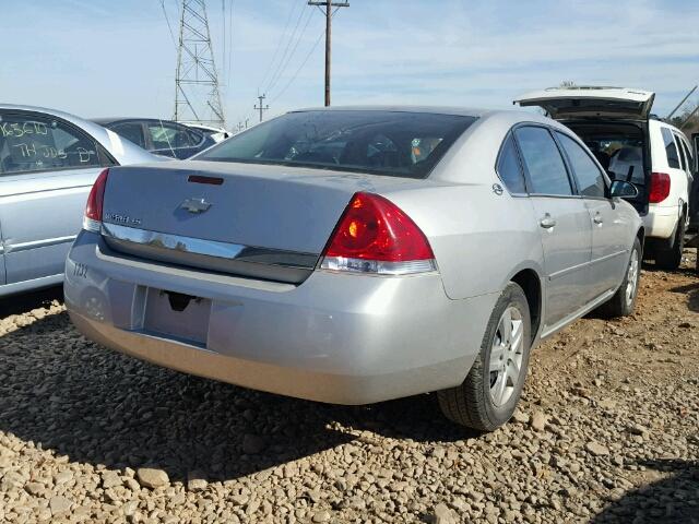 2G1WB58K869252268 - 2006 CHEVROLET IMPALA LS SILVER photo 4