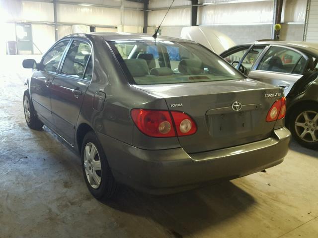 2T1BR32E66C693938 - 2006 TOYOTA COROLLA CE GRAY photo 3