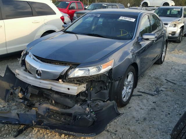 19UUA86279A024536 - 2009 ACURA TL GRAY photo 2