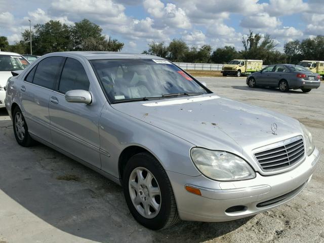 WDBNG75J81A176770 - 2001 MERCEDES-BENZ S 500 SILVER photo 1