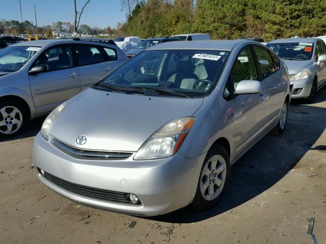 JTDKB20U083384793 - 2008 TOYOTA PRIUS SILVER photo 2