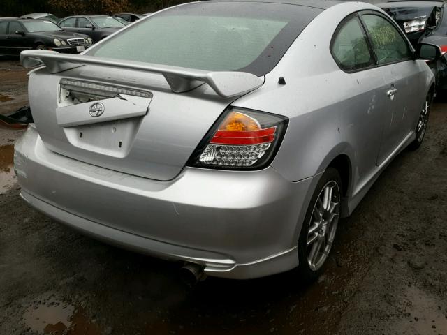 JTKDE167860142014 - 2006 TOYOTA SCION TC 银色 照片 4