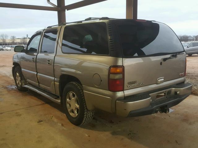 1GKFK66U03J299543 - 2003 GMC YUKON XL D BEIGE photo 3