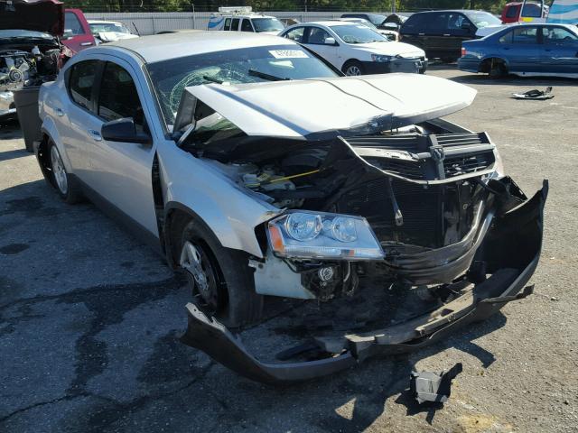 1B3LC46B09N531558 - 2009 DODGE AVENGER SE SILVER photo 1