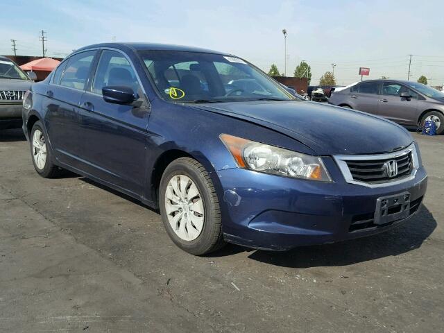 JHMCP26328C043317 - 2008 HONDA ACCORD LX BLUE photo 1