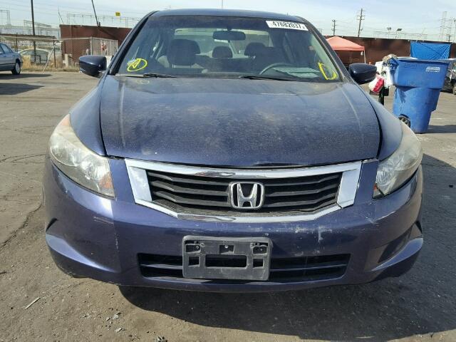 JHMCP26328C043317 - 2008 HONDA ACCORD LX BLUE photo 9