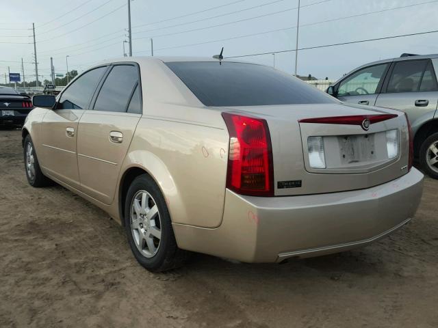 1G6DP567650171571 - 2005 CADILLAC CTS HI FEA BEIGE photo 3