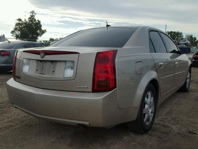 1G6DP567650171571 - 2005 CADILLAC CTS HI FEA BEIGE photo 4