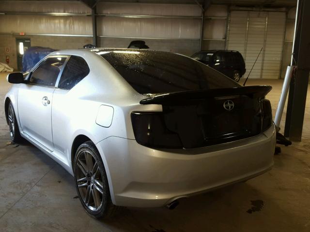 JTKJF5C79B3009251 - 2011 TOYOTA SCION TC 银色 照片 3