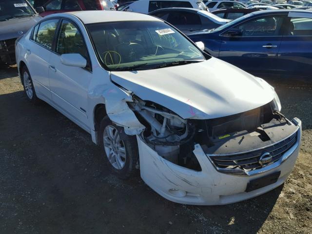 1N4CL2AP3AC125172 - 2010 NISSAN ALTIMA HYB WHITE photo 1