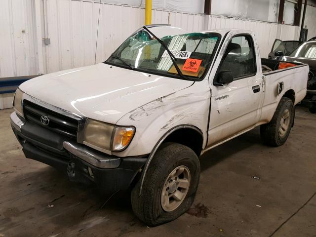 4TANM92N9XZ426939 - 1999 TOYOTA TACOMA PRE WHITE photo 2