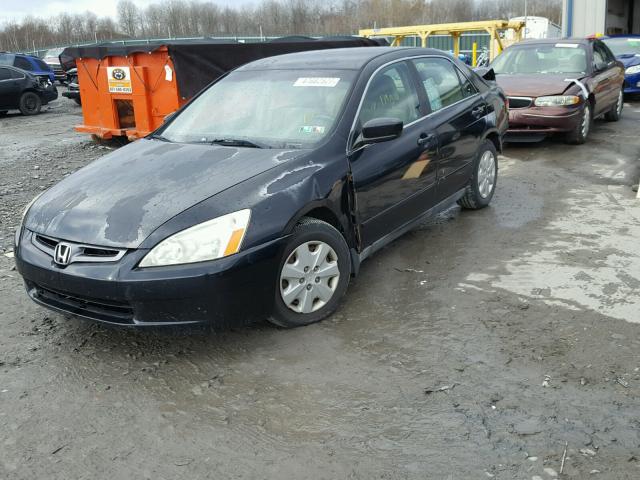 1HGCM56334A142229 - 2004 HONDA ACCORD LX BLACK photo 2