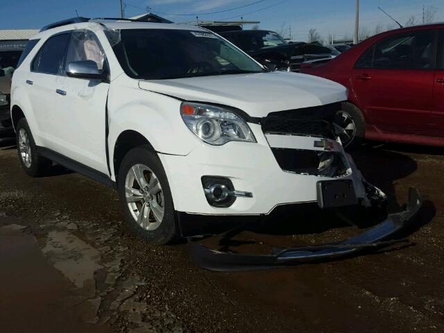 2GNALFEKXC1134409 - 2012 CHEVROLET EQUINOX LT WHITE photo 1