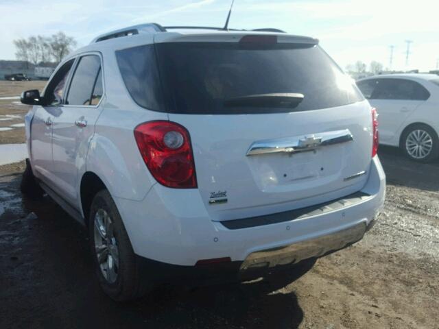 2GNALFEKXC1134409 - 2012 CHEVROLET EQUINOX LT WHITE photo 3