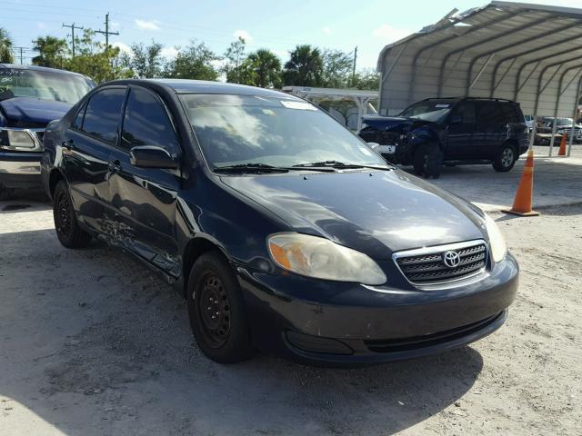 1NXBR32E68Z022867 - 2008 TOYOTA COROLLA CE BLACK photo 1