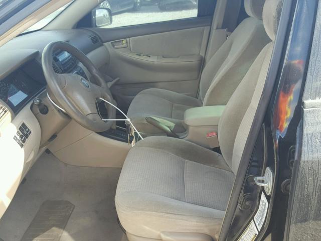 1NXBR32E68Z022867 - 2008 TOYOTA COROLLA CE BLACK photo 5