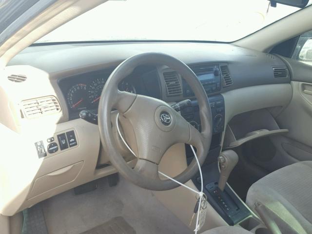 1NXBR32E68Z022867 - 2008 TOYOTA COROLLA CE BLACK photo 9