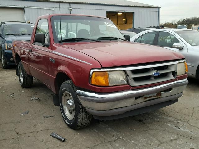 1FTCR10A7TUA37027 - 1996 FORD RANGER BURGUNDY photo 1