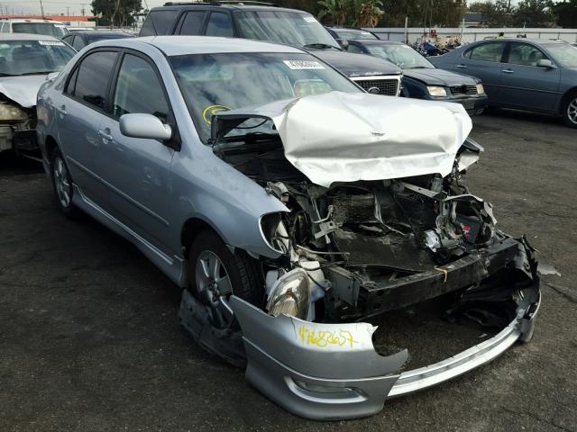 1NXBR30E46Z750669 - 2006 TOYOTA COROLLA CE SILVER photo 1