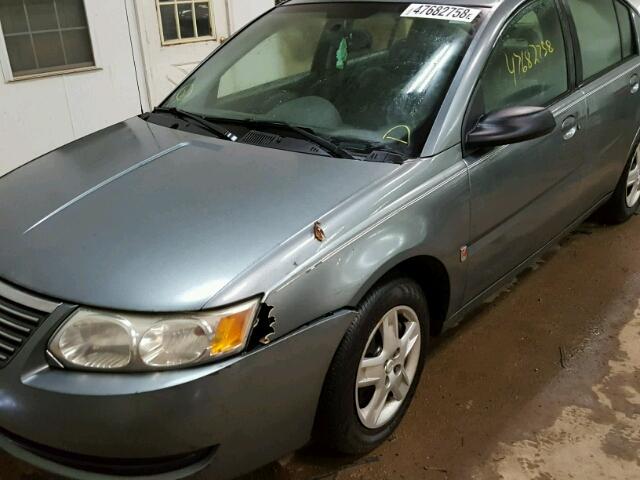 1G8AJ58F86Z145552 - 2006 SATURN ION LEVEL TEAL photo 9