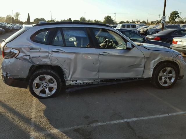 WBAVM1C53FV498078 - 2015 BMW X1 SDRIVE2 GRAY photo 9