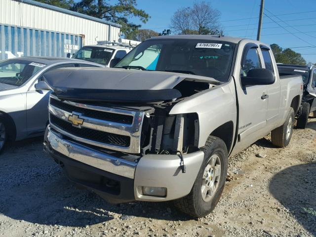 1GCEK19J27Z562795 - 2007 CHEVROLET SILVERADO TAN photo 2