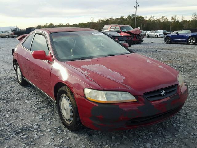 1HGCG3244XA001622 - 1999 HONDA ACCORD LX RED photo 1