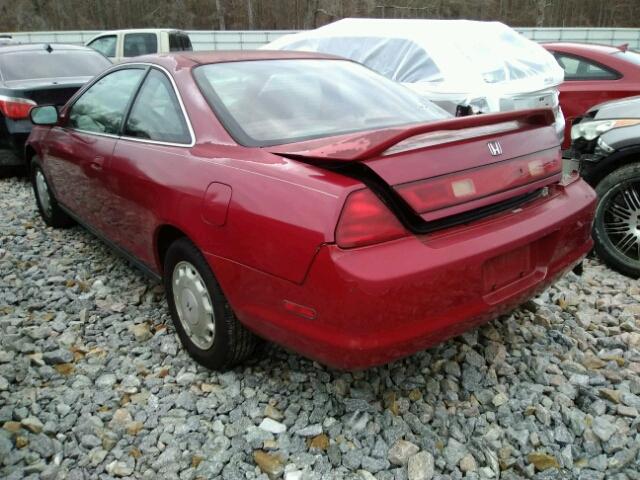 1HGCG3244XA001622 - 1999 HONDA ACCORD LX RED photo 3